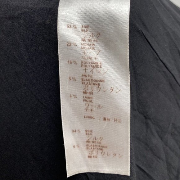 100% Auth LOUIS VUITTON Women's Wool Knit Full Zip Up Dress Size L 8US 12UK - Picture 5 of 8